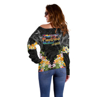 Pasifika Vibes Festival 2024 Auckland Off Shoulder Sweater LT9 - Polynesian Pride