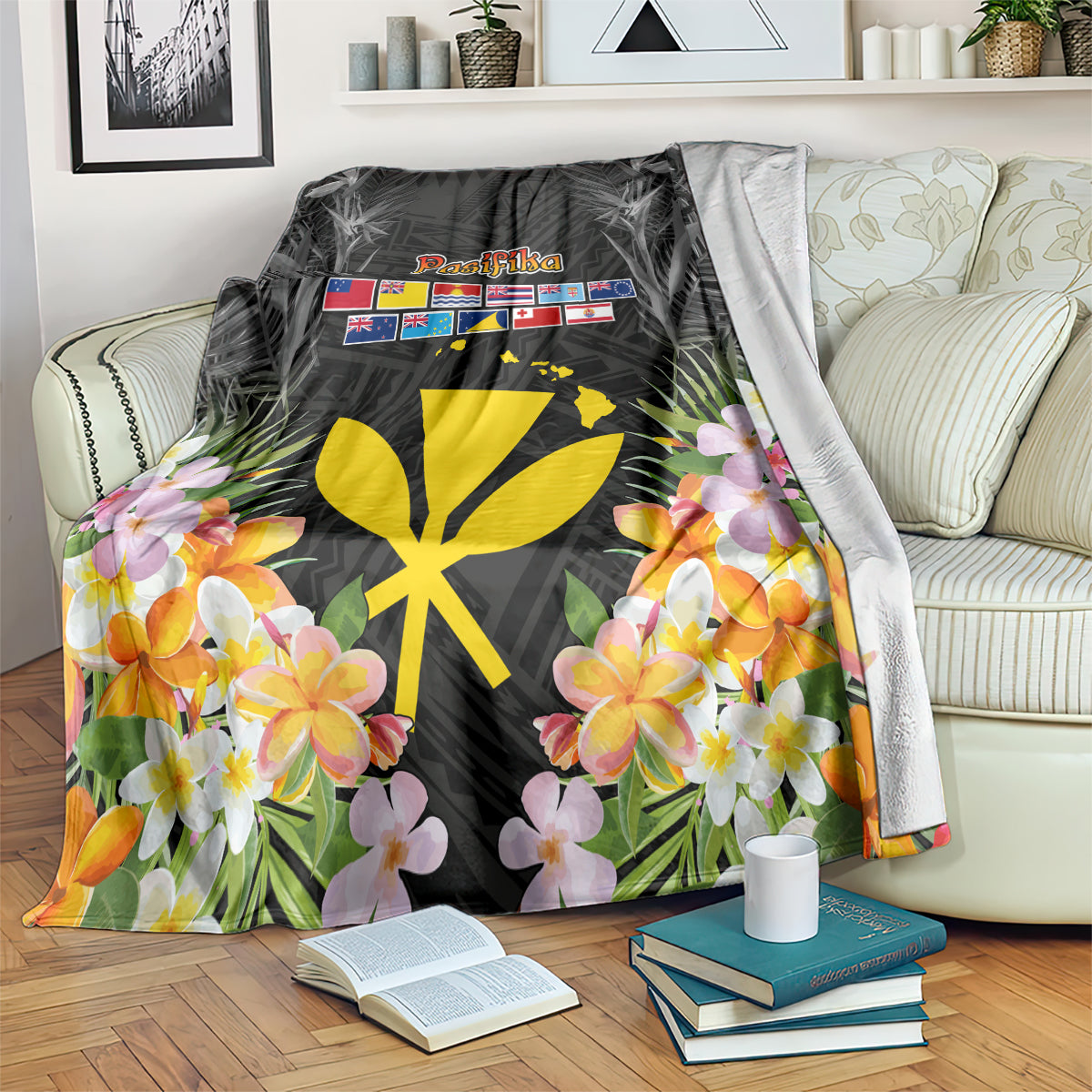 Pasifika Vibes Festival 2024 Blanket Kanaka Maoli With Hawaiian Islands