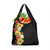 Hawaii Tropical Flowers Tribal Pattern Grocery Bag No2