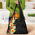 Hawaii Tropical Flowers Tribal Pattern Grocery Bag No2