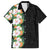 Hawaii Tropical Flowers Tribal Pattern Hawaiian Shirt No3 LT9 Black - Polynesian Pride