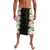 Hawaii Tropical Flowers Tribal Pattern Lavalava No3 LT9 Black - Polynesian Pride