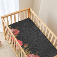 Hawaii Tropical Flowers Tribal Pattern Baby Bed Cover No4 LT9 - Polynesian Pride