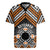 Personalised Aotearoa Niho Taniwha Motif Rugby Jersey Gold Style