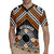 Personalised Aotearoa Niho Taniwha Motif Rugby Jersey Gold Style