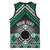 Personalised Aotearoa Niho Taniwha Motif Basketball Jersey Green Style - Polynesian Pride