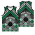 Personalised Aotearoa Niho Taniwha Motif Basketball Jersey Green Style - Polynesian Pride