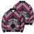 Personalised Aotearoa Niho Taniwha Motif Bomber Puffer Jacket Pink Style - Polynesian Pride