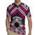 Personalised Aotearoa Niho Taniwha Motif Rugby Jersey Pink Style