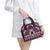 Personalised Aotearoa Niho Taniwha Motif Shoulder Handbag Pink Style