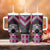 Personalised Aotearoa Niho Taniwha Motif Tumbler With Handle Pink Style
