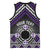 Personalised Aotearoa Niho Taniwha Motif Basketball Jersey Violet Style - Polynesian Pride