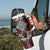 Red Aotearoa Taniko Motif Tumbler With Handle Vintage Maori New Zealand Tribal Art Pattern