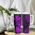 Kakau Polynesian Tribal Hawaiian Turtle Tumbler With Handle with Kanaka Maoli Purple