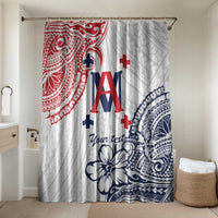 Kingdom of Uvea 1842-1860 Personalized Bathroom Set Wallis and Futuna Polynesian Tribal Pattern - Polynesian Pride