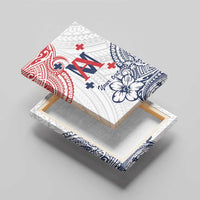 Kingdom of Uvea 1842-1860 Personalized Canvas Wall Art Wallis and Futuna Polynesian Tribal Pattern