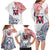 Kingdom of Uvea 1842-1860 Personalized Family Matching Long Sleeve Bodycon Dress and Hawaiian Shirt Wallis and Futuna Polynesian Tribal Pattern