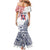 Kingdom of Uvea 1842-1860 Personalized Family Matching Mermaid Dress and Hawaiian Shirt Wallis and Futuna Polynesian Tribal Pattern