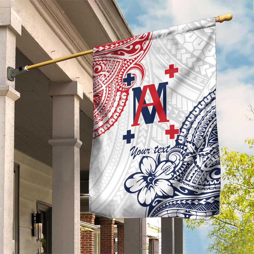 Kingdom of Uvea 1842-1860 Personalized Garden Flag Wallis and Futuna Polynesian Tribal Pattern