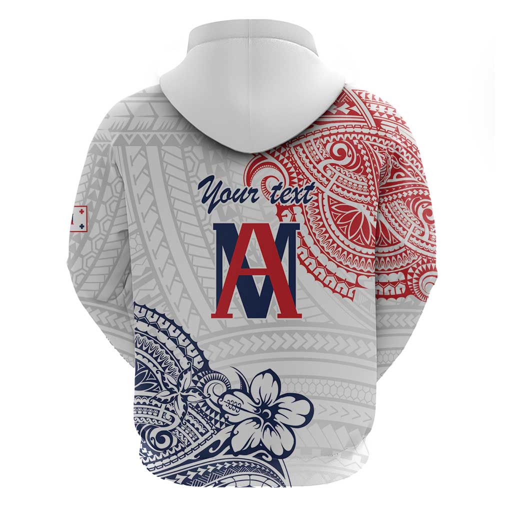 Kingdom of Uvea 1842-1860 Personalized Hoodie Wallis and Futuna Polynesian Tribal Pattern