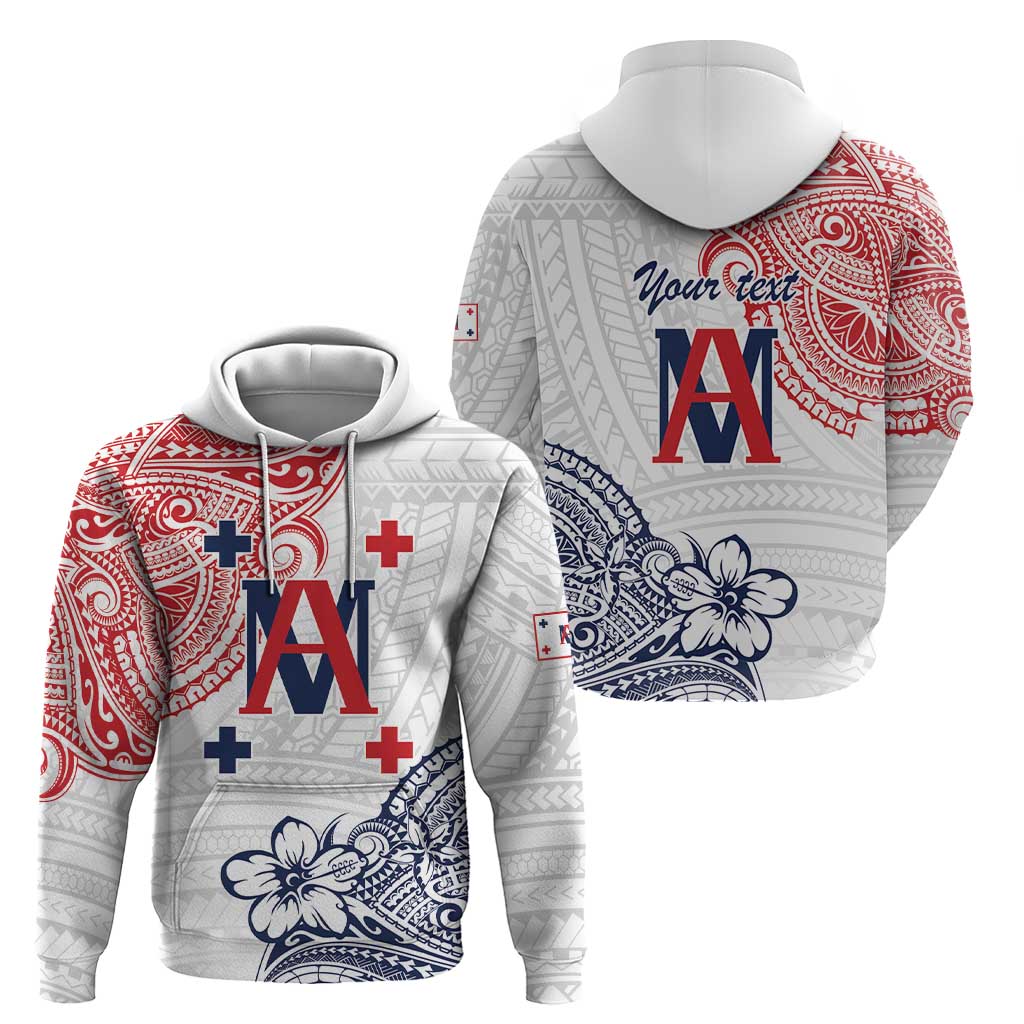 Kingdom of Uvea 1842-1860 Personalized Hoodie Wallis and Futuna Polynesian Tribal Pattern