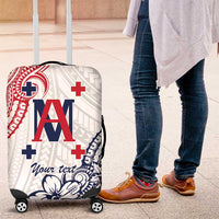 Kingdom of Uvea 1842-1860 Personalized Luggage Cover Wallis and Futuna Polynesian Tribal Pattern