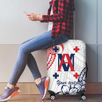 Kingdom of Uvea 1842-1860 Personalized Luggage Cover Wallis and Futuna Polynesian Tribal Pattern