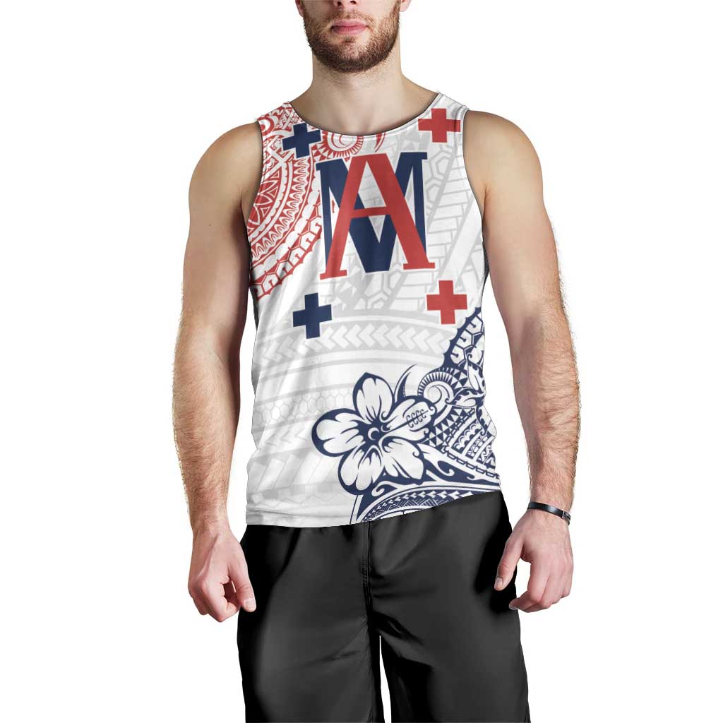Kingdom of Uvea 1842-1860 Personalized Men Tank Top Wallis and Futuna Polynesian Tribal Pattern