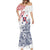 Kingdom of Uvea 1842-1860 Personalized Mermaid Dress Wallis and Futuna Polynesian Tribal Pattern