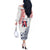 Kingdom of Uvea 1842-1860 Personalized Off The Shoulder Long Sleeve Dress Wallis and Futuna Polynesian Tribal Pattern
