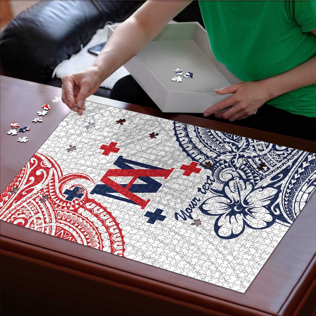 Kingdom of Uvea 1842-1860 Personalized Puzzle Wallis and Futuna Polynesian Tribal Pattern - Polynesian Pride