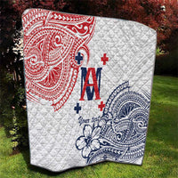 Kingdom of Uvea 1842-1860 Personalized Quilt Wallis and Futuna Polynesian Tribal Pattern