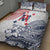 Kingdom of Uvea 1842-1860 Personalized Quilt Bed Set Wallis and Futuna Polynesian Tribal Pattern