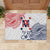 Kingdom of Uvea 1842-1860 Personalized Rubber Doormat Wallis and Futuna Polynesian Tribal Pattern