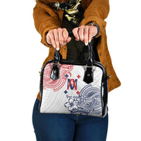 Kingdom of Uvea 1842-1860 Personalized Shoulder Handbag Wallis and Futuna Polynesian Tribal Pattern