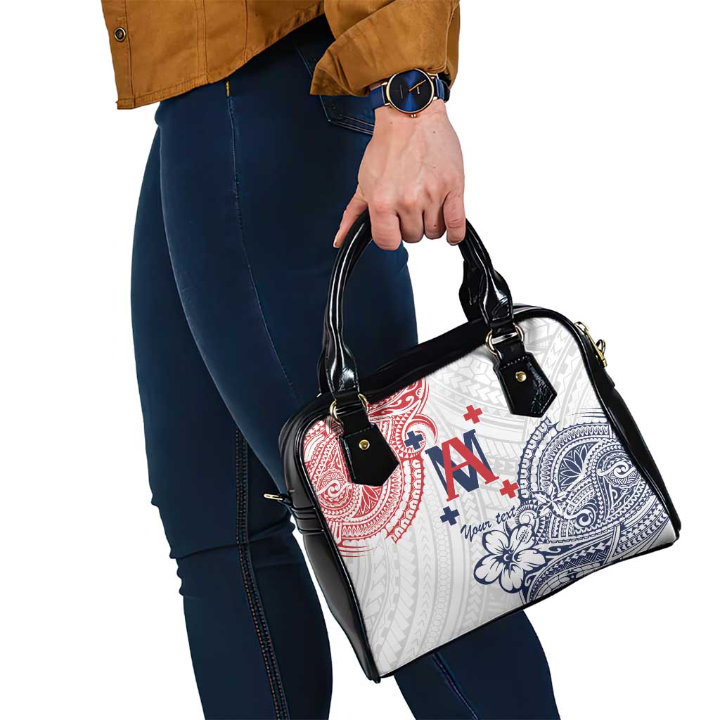 Kingdom of Uvea 1842-1860 Personalized Shoulder Handbag Wallis and Futuna Polynesian Tribal Pattern