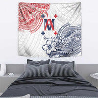 Kingdom of Uvea 1842-1860 Personalized Tapestry Wallis and Futuna Polynesian Tribal Pattern