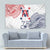 Kingdom of Uvea 1842-1860 Personalized Tapestry Wallis and Futuna Polynesian Tribal Pattern