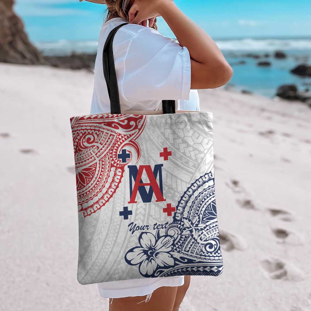Kingdom of Uvea 1842-1860 Personalized Tote Bag Wallis and Futuna Polynesian Tribal Pattern - Polynesian Pride