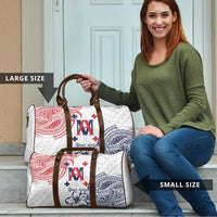 Kingdom of Uvea 1842-1860 Personalized Travel Bag Wallis and Futuna Polynesian Tribal Pattern - Polynesian Pride