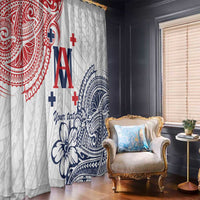 Kingdom of Uvea 1842-1860 Personalized Window Curtain Wallis and Futuna Polynesian Tribal Pattern