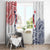 Kingdom of Uvea 1842-1860 Personalized Window Curtain Wallis and Futuna Polynesian Tribal Pattern
