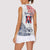 Kingdom of Uvea 1842-1860 Personalized Women Sleeveless Polo Shirt Wallis and Futuna Polynesian Tribal Pattern