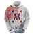 Kingdom of Uvea 1842-1860 Personalized Zip Hoodie Wallis and Futuna Polynesian Tribal Pattern