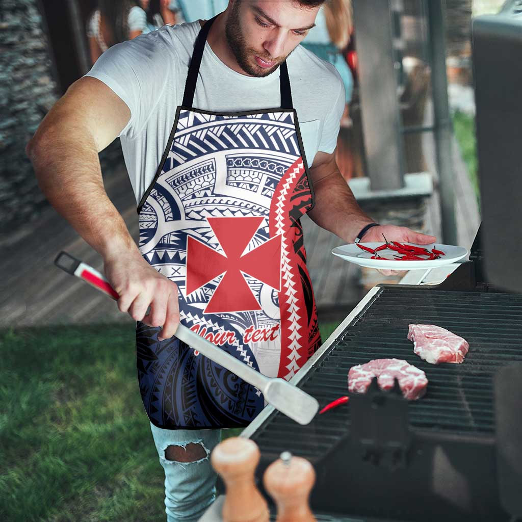 Kingdom of Uvea 1860-1886 Personalized Apron Wallis and Futuna Polynesian Tribal Pattern - Polynesian Pride