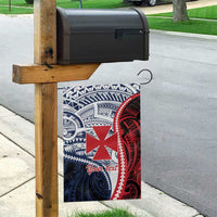 Kingdom of Uvea 1860-1886 Personalized Garden Flag Wallis and Futuna Polynesian Tribal Pattern