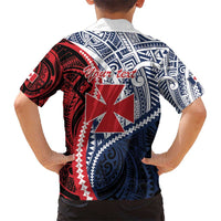 Kingdom of Uvea 1860-1886 Personalized Hawaiian Shirt Wallis and Futuna Polynesian Tribal Pattern