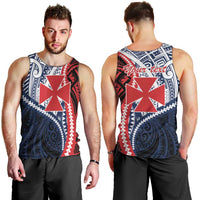 Kingdom of Uvea 1860-1886 Personalized Men Tank Top Wallis and Futuna Polynesian Tribal Pattern