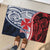 Kingdom of Uvea 1860-1886 Personalized Rubber Doormat Wallis and Futuna Polynesian Tribal Pattern