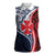 Kingdom of Uvea 1860-1886 Personalized Women Sleeveless Polo Shirt Wallis and Futuna Polynesian Tribal Pattern